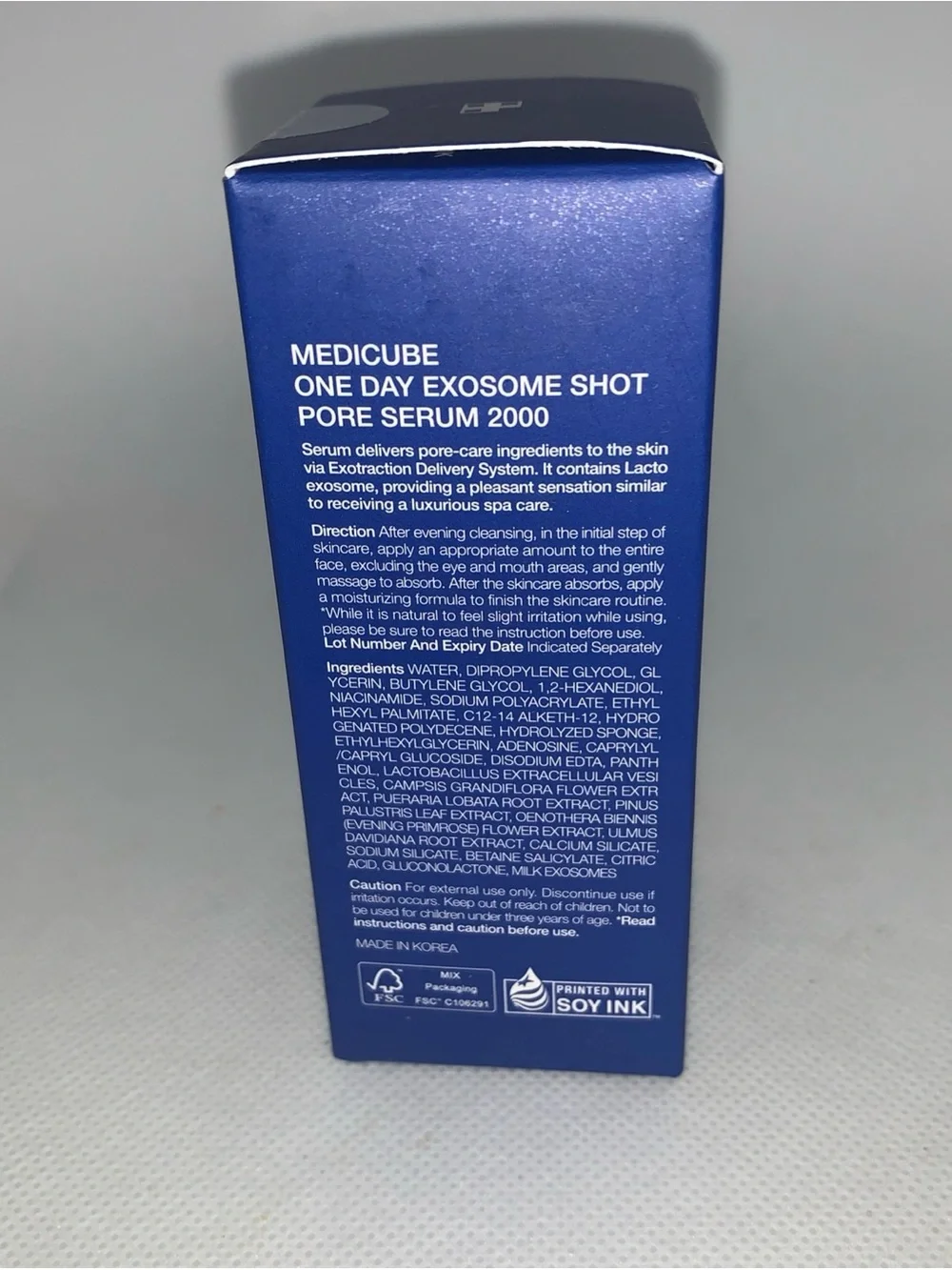 Medicube one day